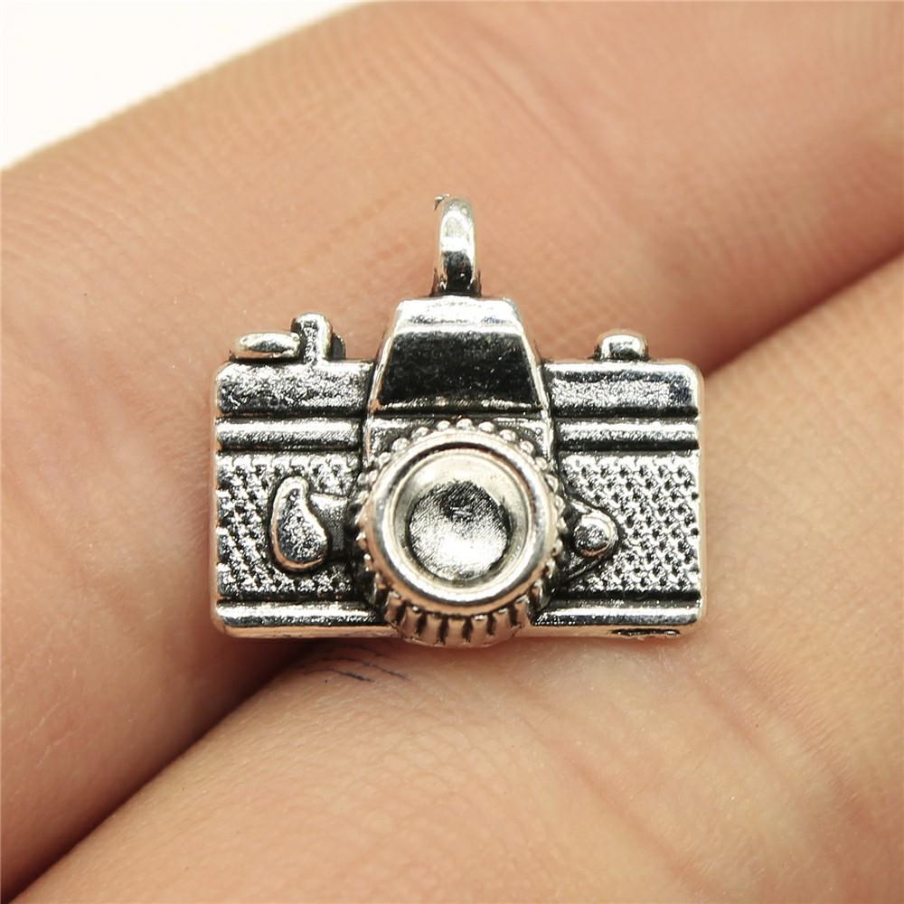 10pcs Travel Charms Journey Charms Jewelry Making Aircraft Camera Passport Trunk Charms For Bracelet Making