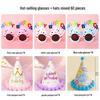 Creative Cartoon Pompom Birthday Hat for Selfies - For Adults & Babies