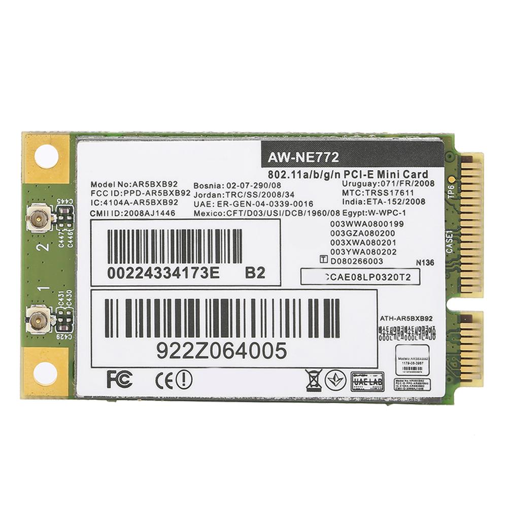 

Wireless Network Card AR9280 AR5BXB92 DualBand 5G DriveFree Support for UBNT Computer Supply