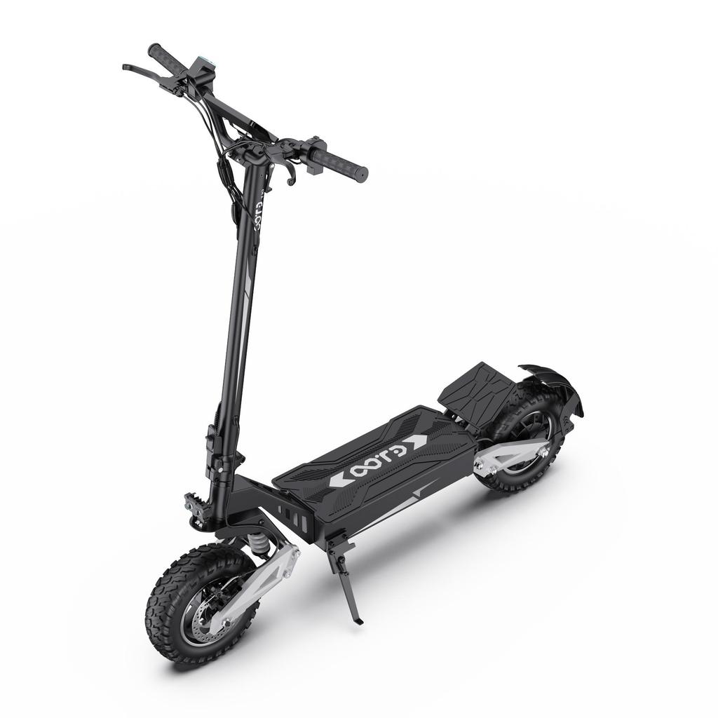OOTD T10 Elektrischer Faltroller, 11 Zoll, 900W Motor, Stadtroller, 48V 13,5AH, Maximale Reichweite 45 km, Maximale Zuladung 120 kg, Schwarz