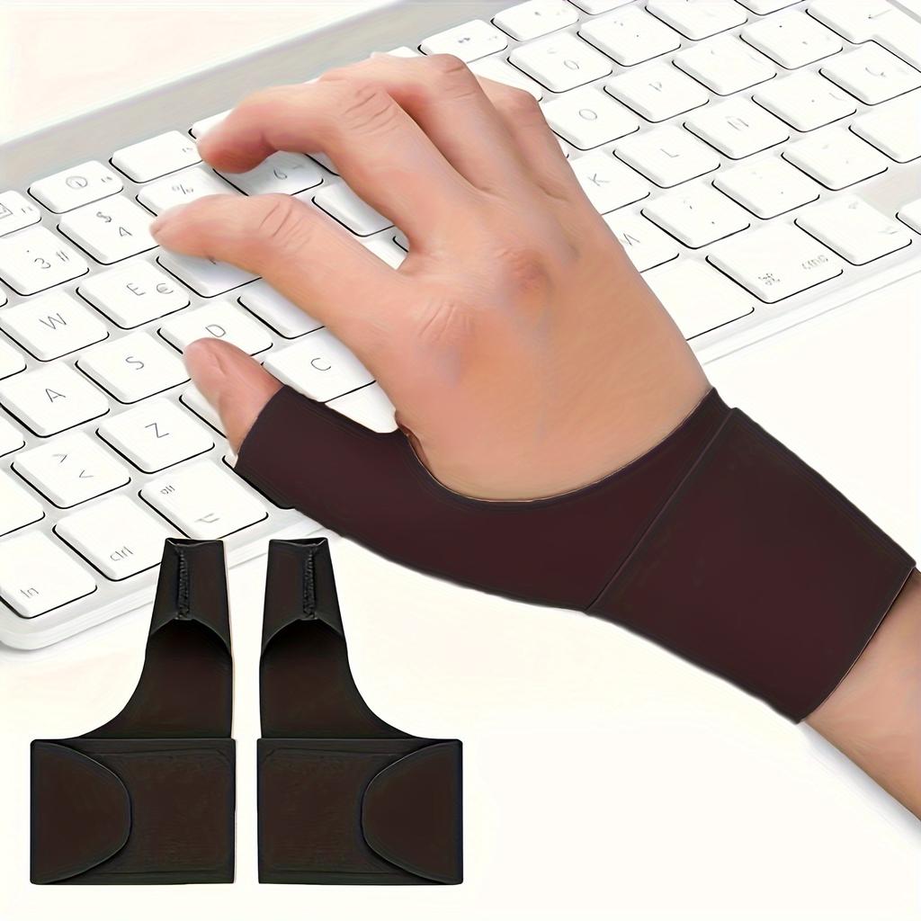 Breathable Carpal Tunnel Wrist Brace Support Sleeve, Pull-On Closure - Hand Wash Only - Left & Right Hand