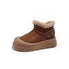 Kids' Winter 2025 Velvet-Lined Boots: Cozy Short Boots for Boys & Girls