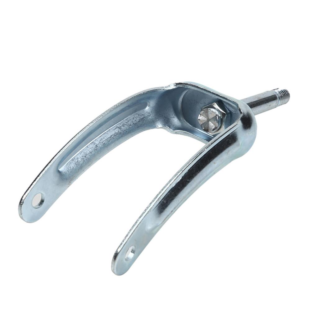 Steel Wheelchair Fork Wear-resistant Front Wheel Bracket with Bearing Wheelchair Front Wheel Support