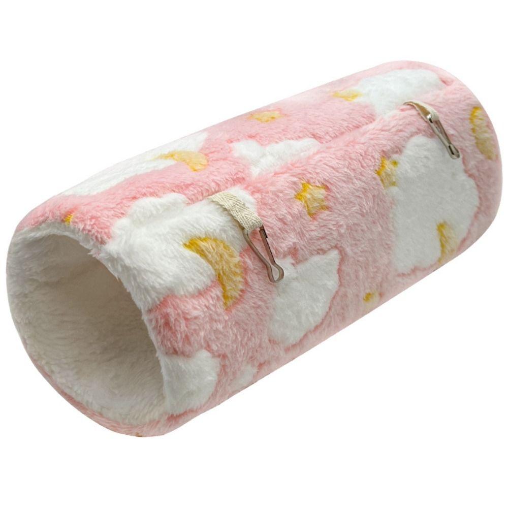 Interactive Hanging Guinea Pig Toys Fleece Lined Hamster Hideout Cozy Guinea Pig Tunnels  Resting