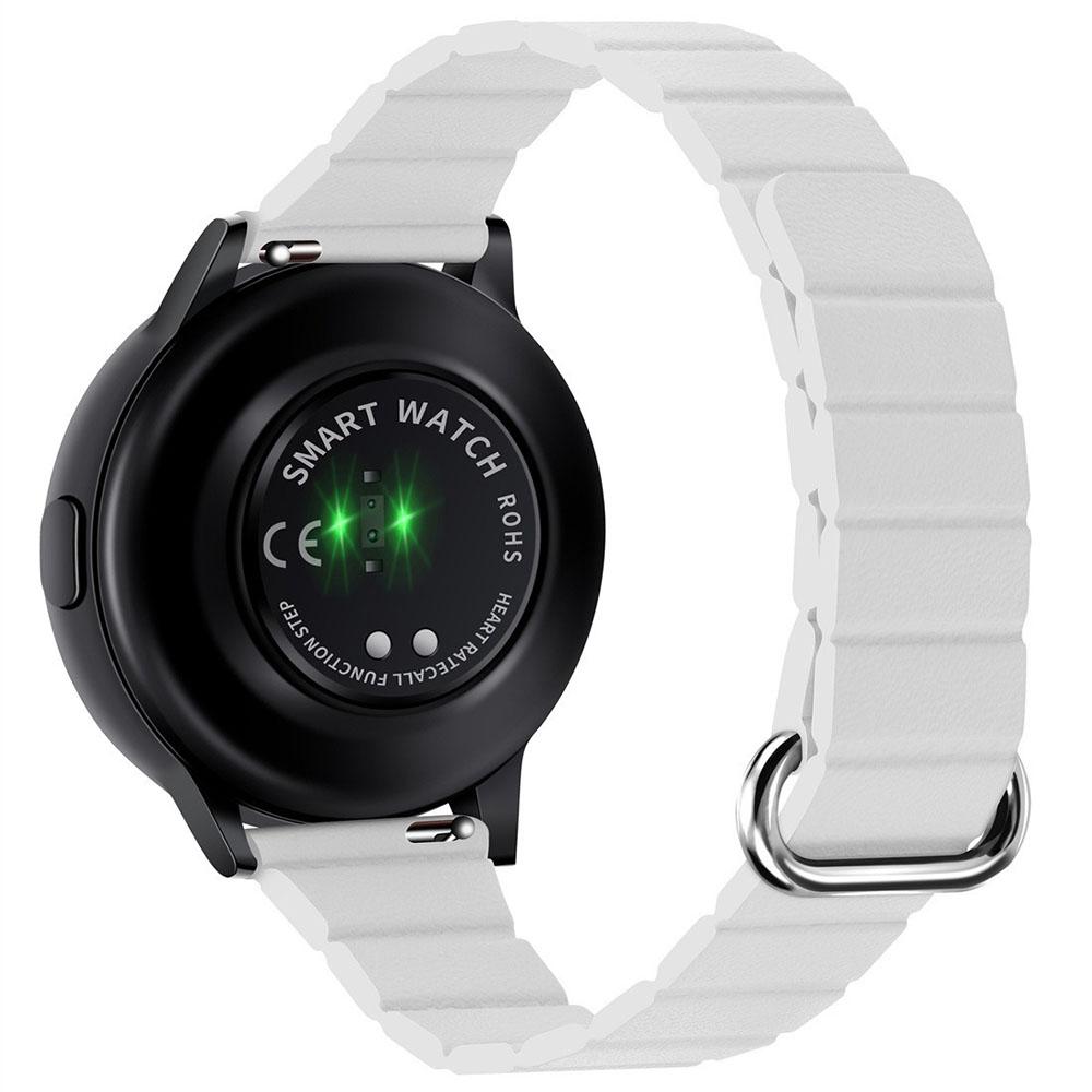 22mm Slim Magnetic Strap for Huawei Watch GT 6/5/5 Pro/4 46mm Microfiber Leather Watch Band Reverse Buckle Design