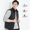 2025 Winter Men's Lightweight Stand Collar Down Vest - Warm, Casual, Fashionable