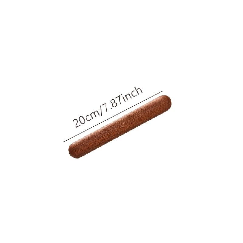 1PC solid wood rolling pin , small rolling pin, household dumpling skin/baking rolling pin, special non-stick noodle rolling pin for easy storage