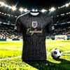 T-shirt de sport pour homme style football Angleterre Été 2026 Mode Imprimé Décontracté Femme Manches Courtes T-shirt de Sport Homme