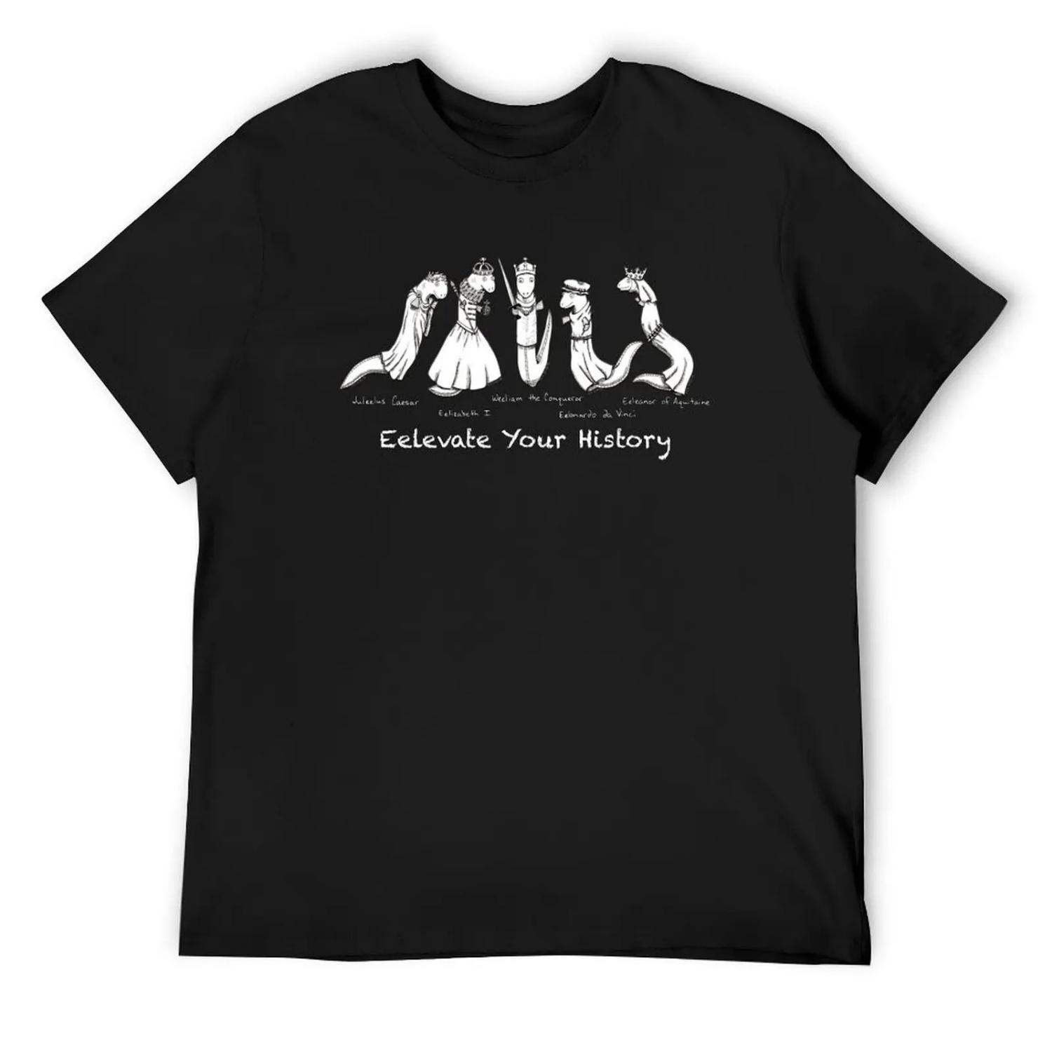 Eelevate Your History T-Shirt tops essential t shirt affliction shirts tshirts for men S