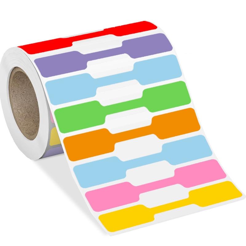 

Stationery Tags Roll High-Quality Necklace Earring Price Labels Blank Jewelry Tags Lightweight Self Adhesive Jewelry Stickers