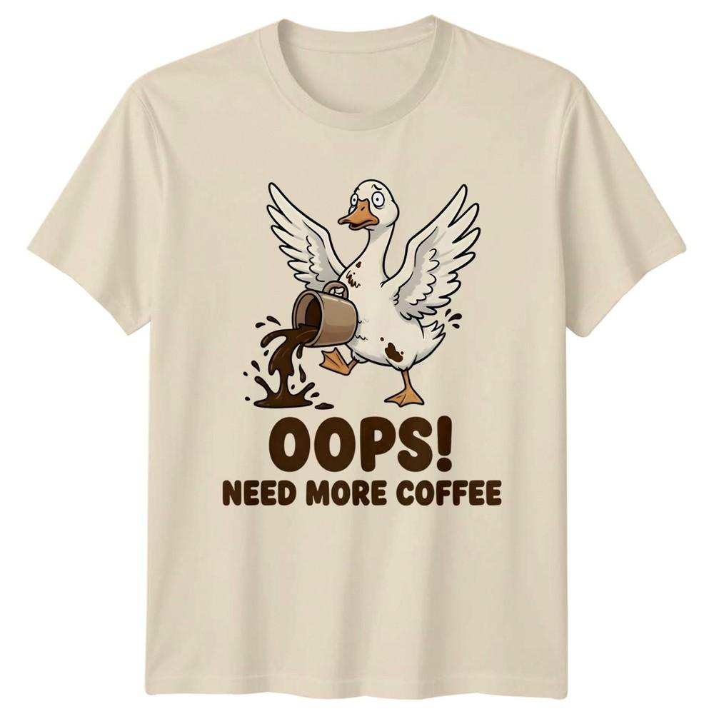 Oops Need More Coffee TShirt Gift For Him And Her