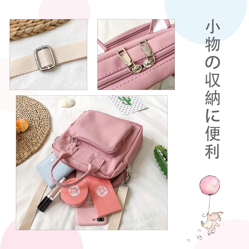 MORGEN SKY Ita Bag, Oshikatsu Shoulder Bag, Show Bag, Pouch, Crossbody Bag, Small 3-Way Transparent Vinyl Otaku Oshikatsu BAG02 (Black)