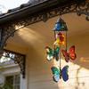 Beautiful Butterfly Wind Chimes for Outdoor Decoration Producing Gentle Melodies Enhancing Garden and Balconies