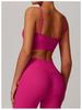 American ALO Strappy Backless Sports Bra - Yoga & Fitness Top for Women