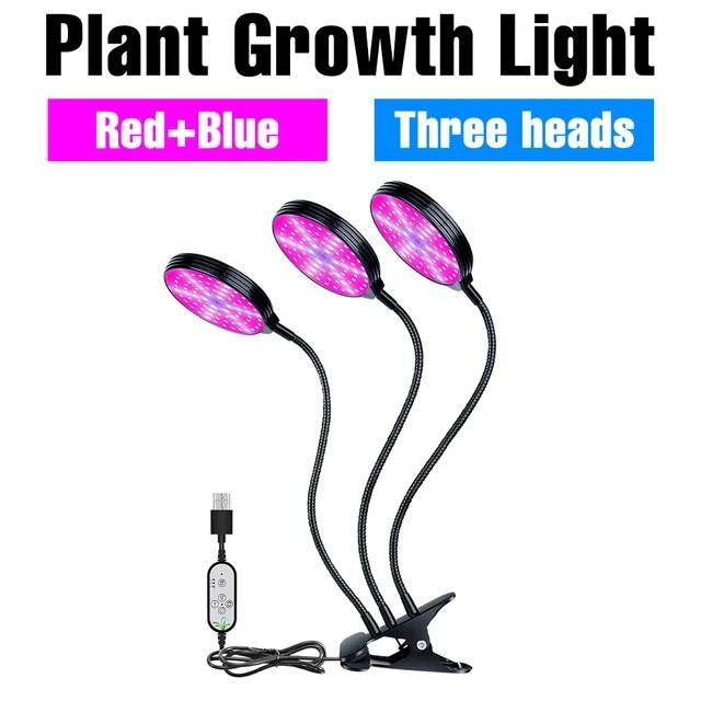 USB LED Grow Light 5V LED Grow Light Full Spectrum For Plants Lamp Aquarium For LED indoor Vegetable Flower seedling Grow Tent