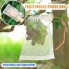 Fruit Protection Bag Anti-Bird Mesh Pest Control Device Grow Gardening Strawberry Grape Drawstring Bag Mesh Pouch 20Pcs