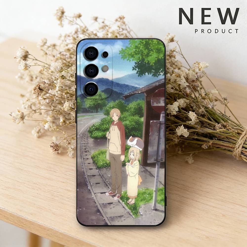 Anime S-Sensei N-Natsume Phone Case For Samsung S26,25,24,23,22,21,20,30,Ultra,Plus,Fe,Lite Black Shell