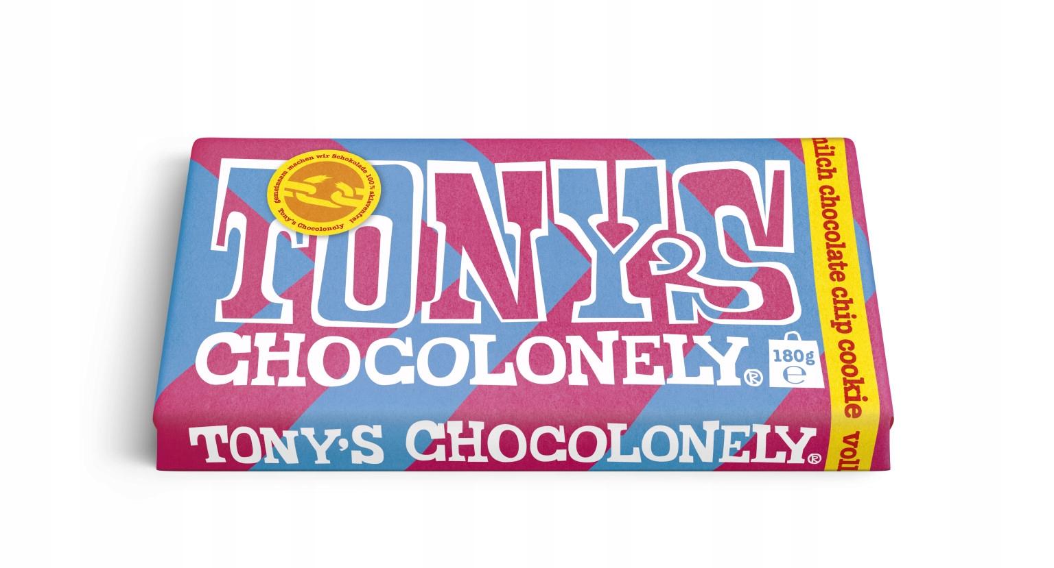 Tony' Chocolonely Melkchocolade Met Koekje En Chocoladestukjes 180 S