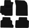 Black Velour Floor Mats For: Suzuki Swift V 5D Hatchback (2010-2016)