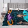 Warm Comfy Blanket Plane Travel Dannys Go Throw Blanket Print  Bedspread For Living Room