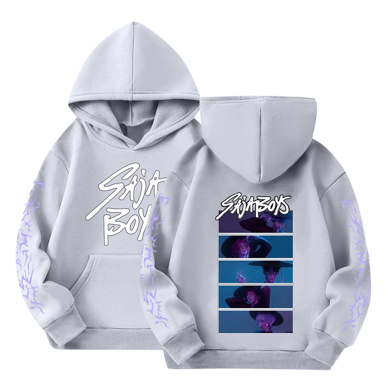 Детский пуловер с длинным рукавом, свободного кроя, с принтом букв, капюшоном на шнурке 130