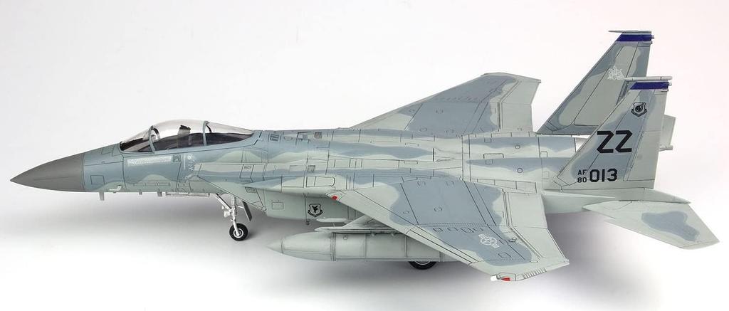 PLATZ 1/72 scale US fighter F-15C Eagle Kadena AB with nose art decal, plastic model kit AC-51SP