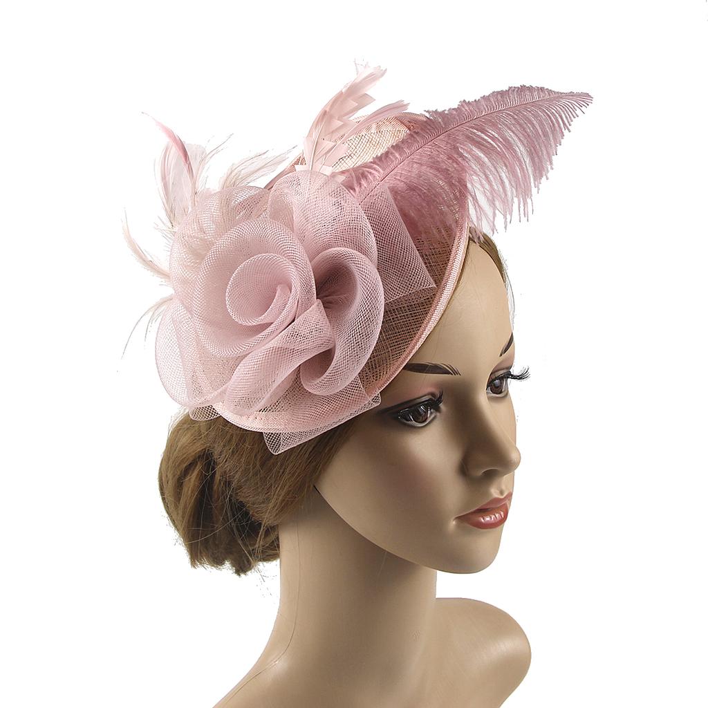 Kadın Aliceband Şapka Fascinator Kafa Bandı Düğün Bayanlar Günü Kraliyet Ascot Şapka