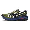 Mizuno Racer Trail Wltr30 Fashion Thick Sole Shock Absorption Non-Slip Wear-Resistant Low-Top Running Shoes Unisex Sneaker Blue Green White D1GH231201