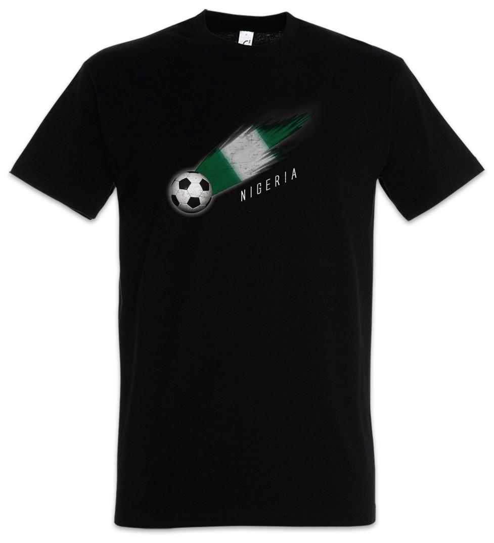 Nigeria Football Comet I T-Shirt nigerian Soccer Flag Banner World Championship M