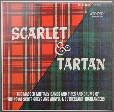 LP Record VARIOUS - Scarlet & Tartan SW99282 London Records 1968 US Military Used