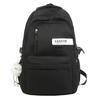 Schoolbag simple schoolbag male and female college students high school students large capacity backpack college style new Korean version couple 