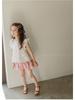 Girls' Lace Skirt Shorts - Lightweight Summer Cotton for Ages 3-10