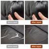 Self Adhesive Leather Patch Artificial Synthetic Leather Black Waterproof Sticker Sofa Car Seats Couch Scratch Repair Tape
