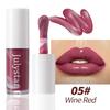 7 Color Mirror Brown Liquid Lipstick Waterproof Lasting Moisturizing Water Light Lip Gloss Non Stick Cup Lip Oil Makeup Cosmetic