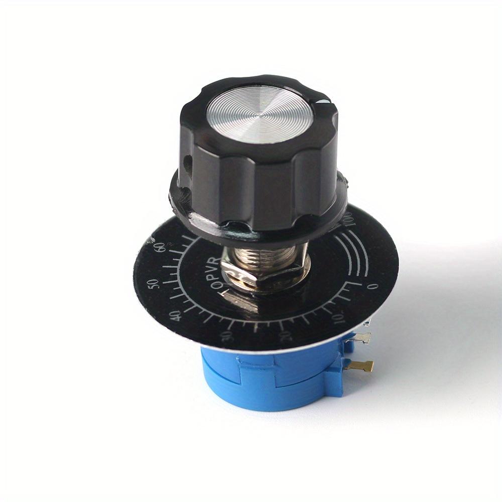 1Set 3590S Multiturn Potentiometer Kit With MF-A03 Knob -100R 200R 500R 1K 2K 5K 10K 20K 50K 100K Ohm  3590 Adjustable Resistor