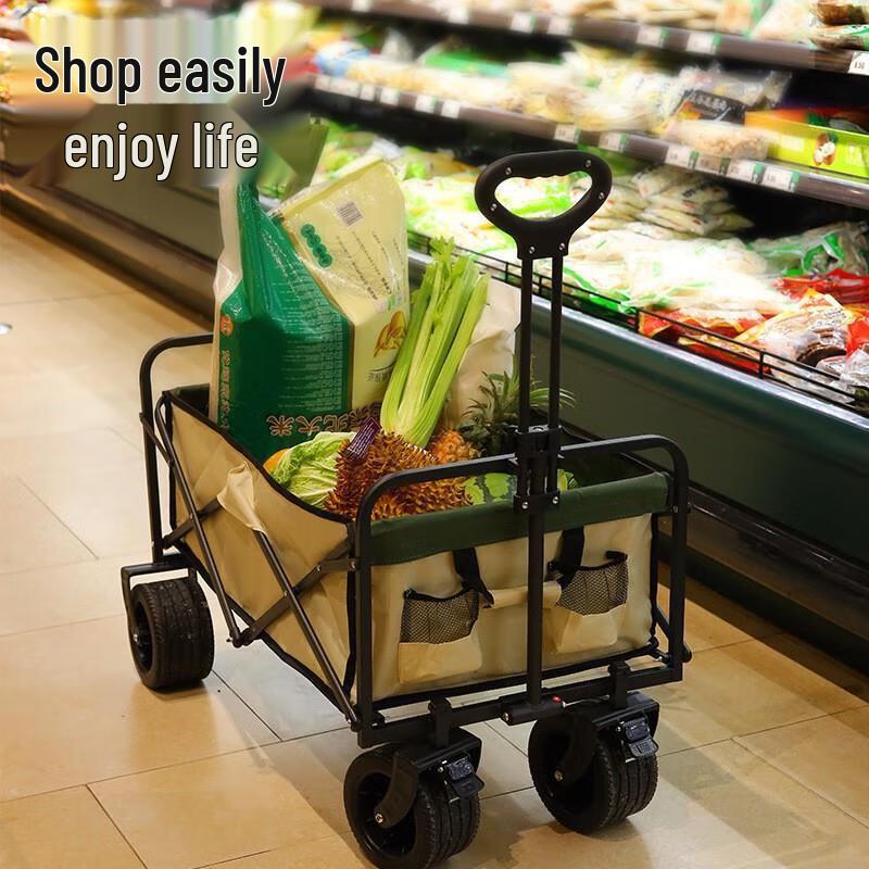 Jimei Foldable Outdoor Camping Utility Wagon