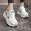 BN001-1 New L Travel Shoes for Women  Spring/Summer Heightened Easy Wear Shoes All-Matching Dad Shoes Breathable Thick Bottom Wear-Resistant