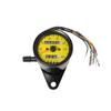 Universal Motorcycle KM/H Electronic Speedometer with LED Backlight Dual Odometer Gauge Retro Vintage Tachometer Moto Instrument
