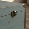 Small Hinges for Wooden Box, 6 PCS Antique Bronze Wooden Boxes Hinges and Latches with Matching Screws Kit Jewelry Box Hardware, Small Latches