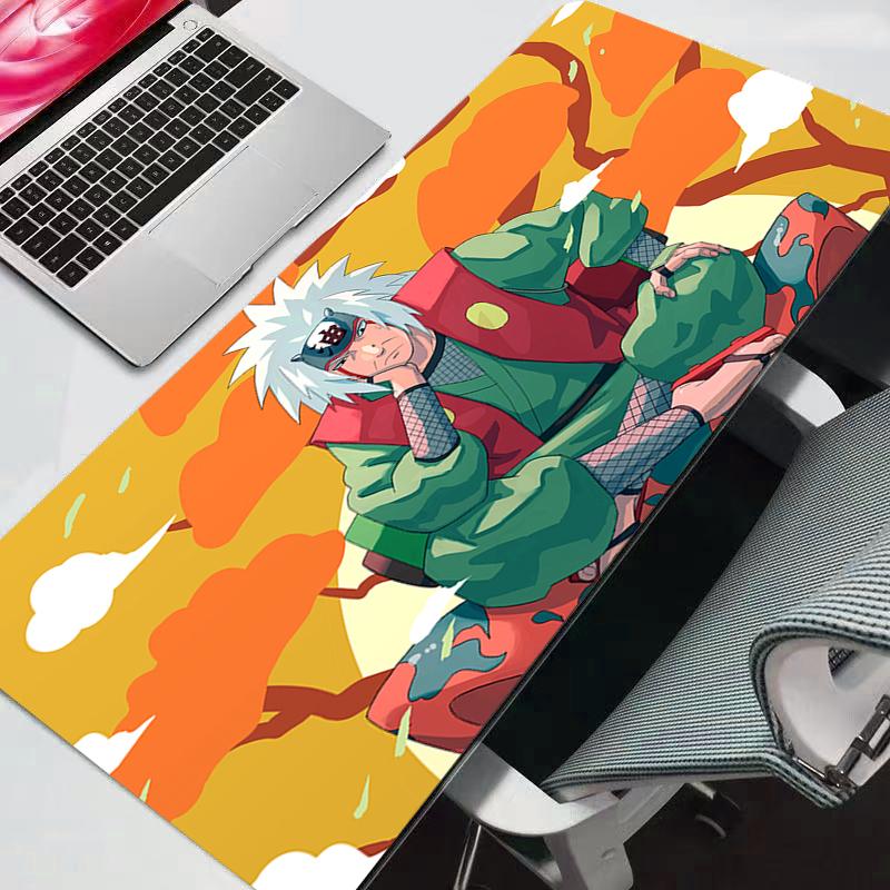 Large Mouse Pad Naruto Office Desk Mats PC Gaming Accessories XXL Laptop Keyboard Mat Durable