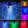 Stage LED Angel Wings Night Dance Halloween Party Wings Belly Stage Costume LED Light LED Cloak Colorful Butterfly Dance Wings