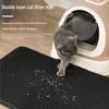 EVA Double-Layer Cat Litter Mat - Anti-Tracking, Foldable, Sand Control