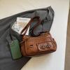 Soft Leather Shoulder Bag Women's Commuter Mother Bag Multi-Layer Crossbody Bag