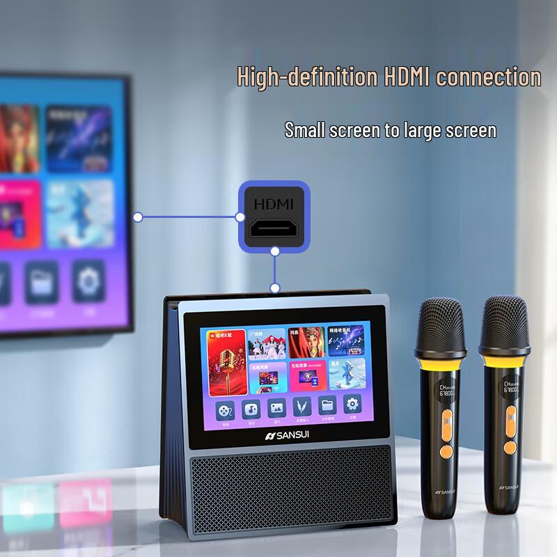 SANSUI W200 Portable KTV Karaoke System