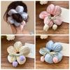 Oversize Tulip Big Hair Rope Elastic Exaggerated Hair Ring Personality Flower Scrunchies  Women
