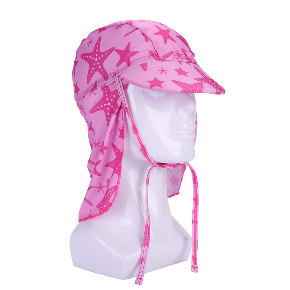Swim Cap, Children's Swimming Cap with Brim, Sunshade, UV Protection,