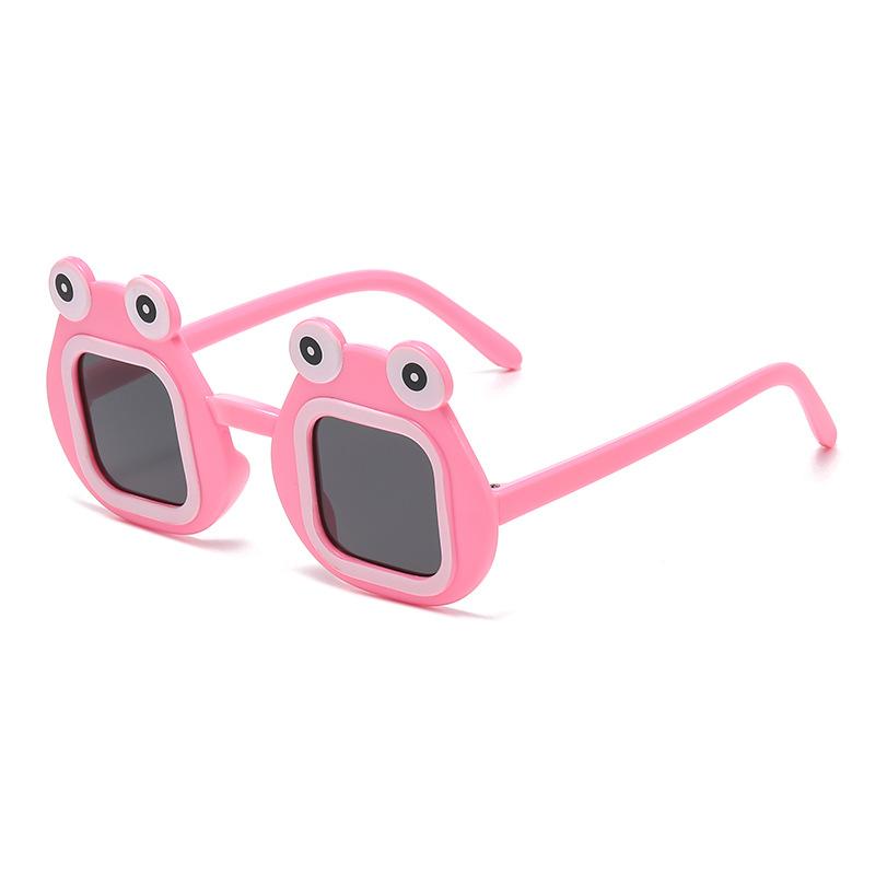 7335 Children'S Funny Frog-Shaped Sunglasses, Cute Baby Boys And Girls Cartoon Sunglasses Fashion Glasses