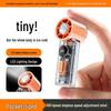 Portable High-Speed Mini Fan with USB Charging, Long Battery Life, Night Light Feature - Perfect Gift for Outdoor Use