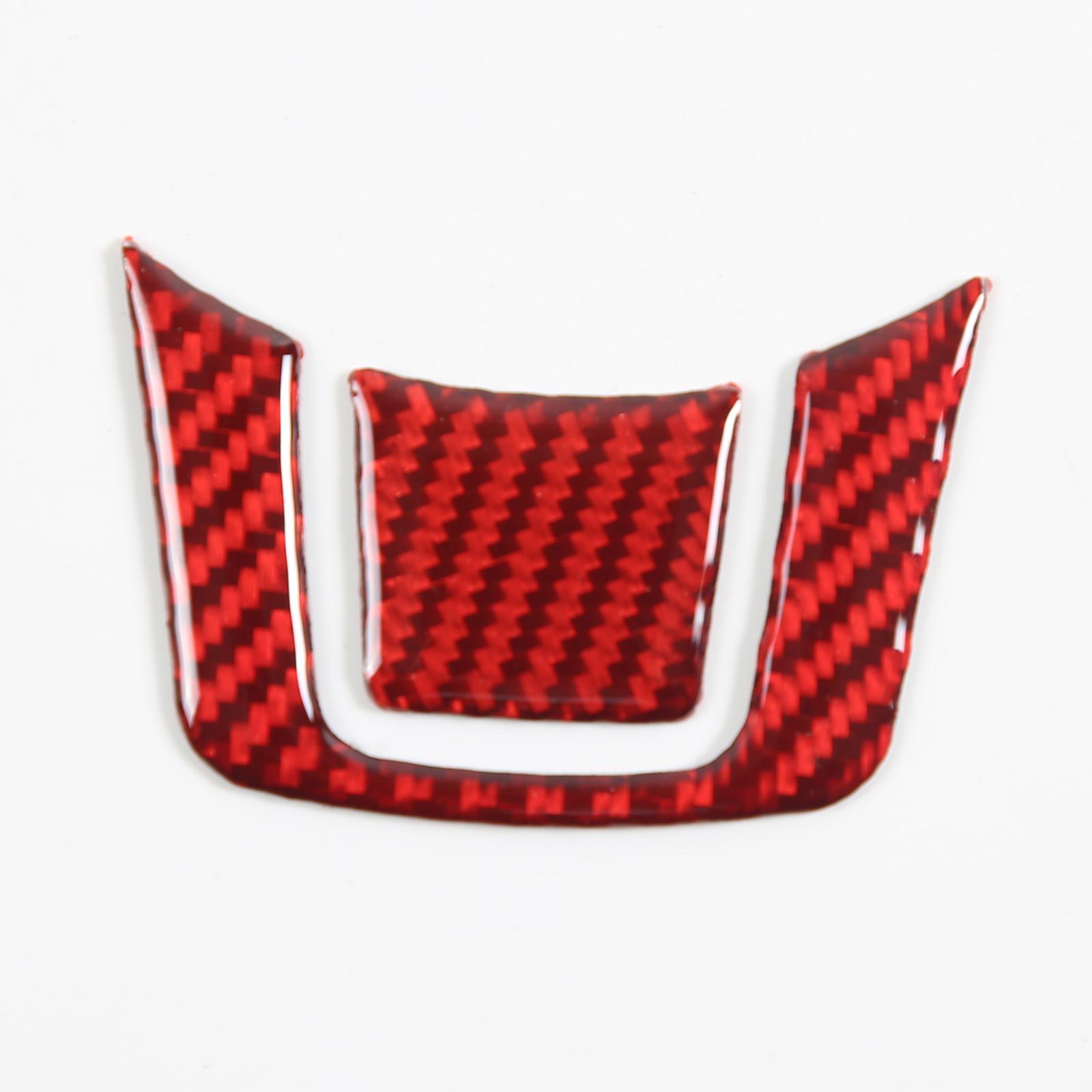 

For Jaguar F-TYPE 2013-2025 Soft Carbon Fiber Car Steering Wheel Decorative Sticker Car Interior Accessories