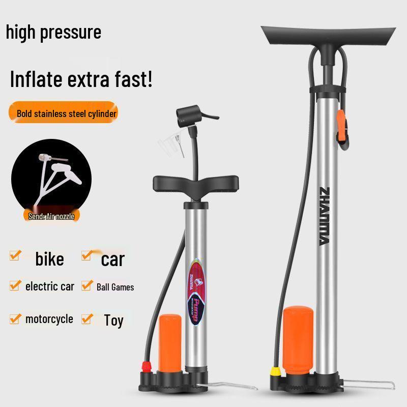 Universal High-Pressure Electric Air Pump for Bicycles, Motorcycles, Cars, and Basketballs